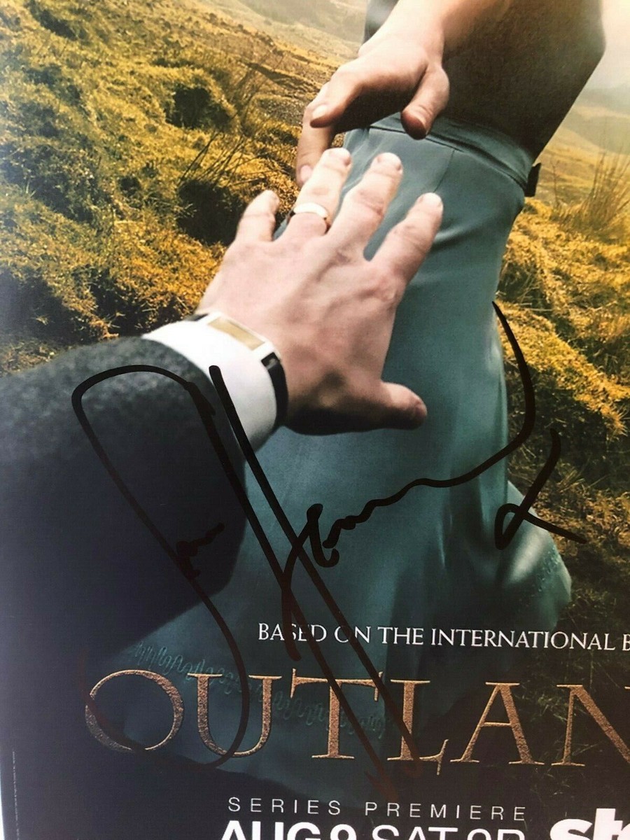 Autographed Sam Heughan signed 12x18 Photo Outlander Poster JSA | eBay