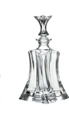 Decanter Vodka  Whiskey Cognac 17 oz / 500 ml Wine Carafe Czech Bohemian Crystal