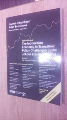 Journal of Southeast Asian Economies Volume 35, Number 2, August 2018