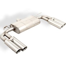 FOX Duplex Sportauspuff je 2x90mm Audi A3 8V Limo S-Line quattro ab 2019 2.0l