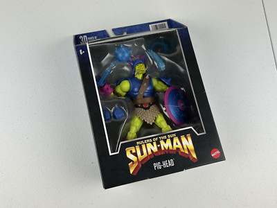 Masterverse Rulers of the Sun, Sun-Man: (2022) PIG-HEAD 7'' Figure Bright Pig man
