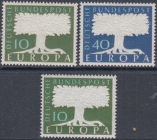 GERMANY Sc # 771-72A CPL MNH SET of 3 - EUROPA for a UNITED EUROPE