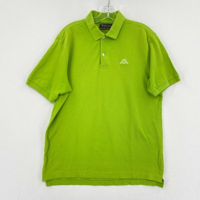 Y2K Kappa Short Sleeve Polo Shirt Mens 