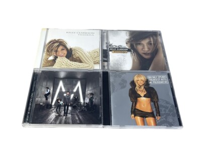 Lot of 4 Pop CD s Kelly Clarkson Britney Spears Maroon 5