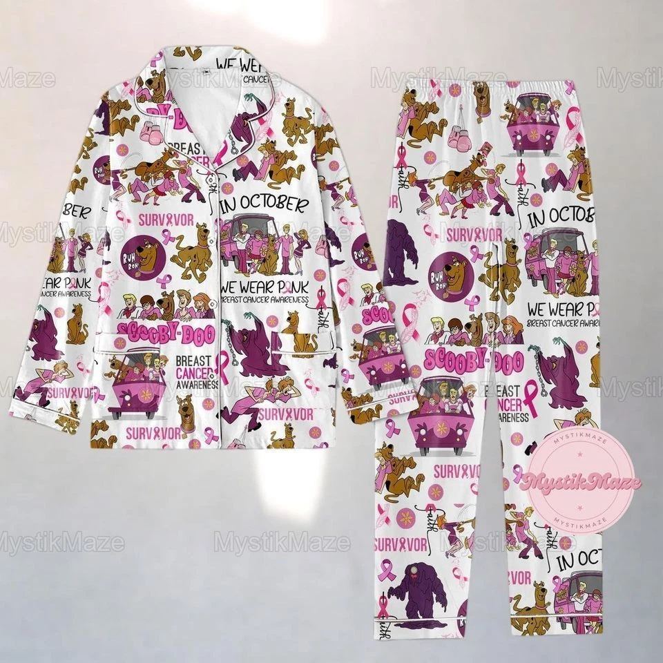 Scooby Doo Pajamas Set, Scooby Doo