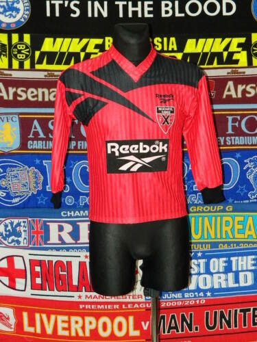 Neuchâtel Xamax FC Home football shirt 2009 - 2011 Jersey Errea Mens Size L ig93