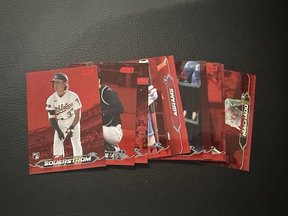 2024 Topps Stadium Club red foil parallel singles - you pick! 200-300