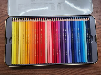 DERWENT Fine Art Pencils 72本セット Vintage Rexel Cumberland Derwent - 72 Fine Art Colour