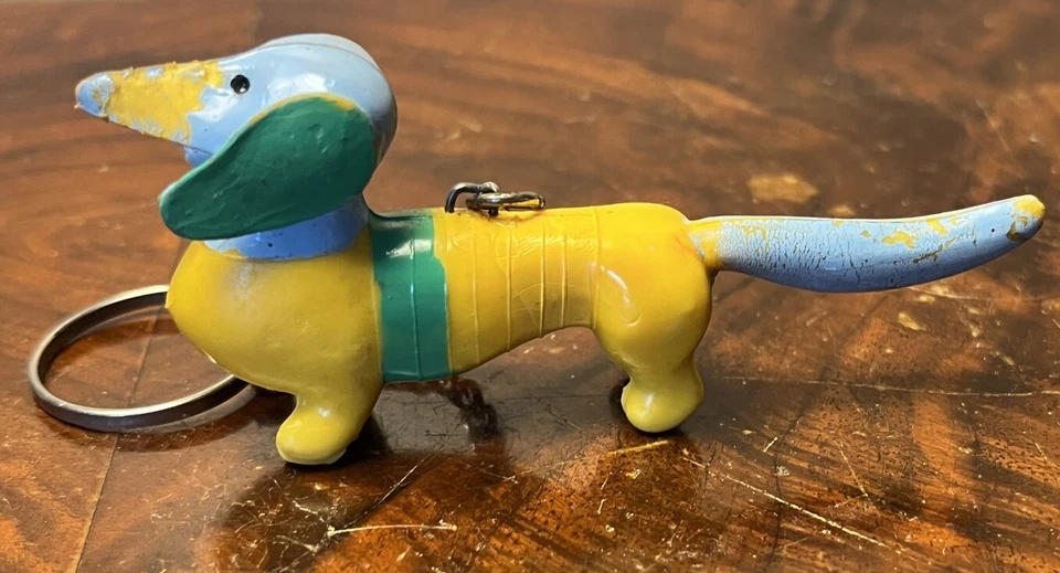 1972 Olympic Games Munich DACHSHUND DOG Waldi  complete with KEYCHAIN - Image 2 of 4