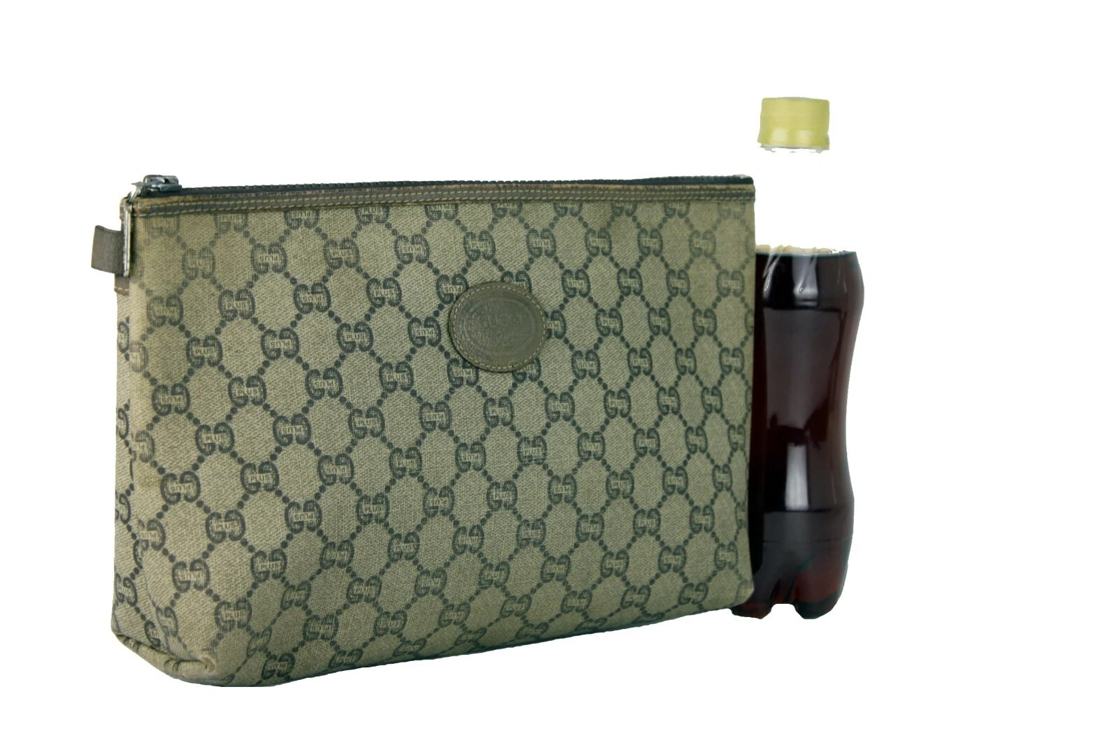 GUCCI PLUS GG pochette toile et cuir sac à main sac accessoires sac femmes Italie
