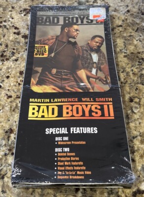 Bad Boys II (DVD, 2003, 2-Disc Set, Special Edition) New Sealed LONG BOX