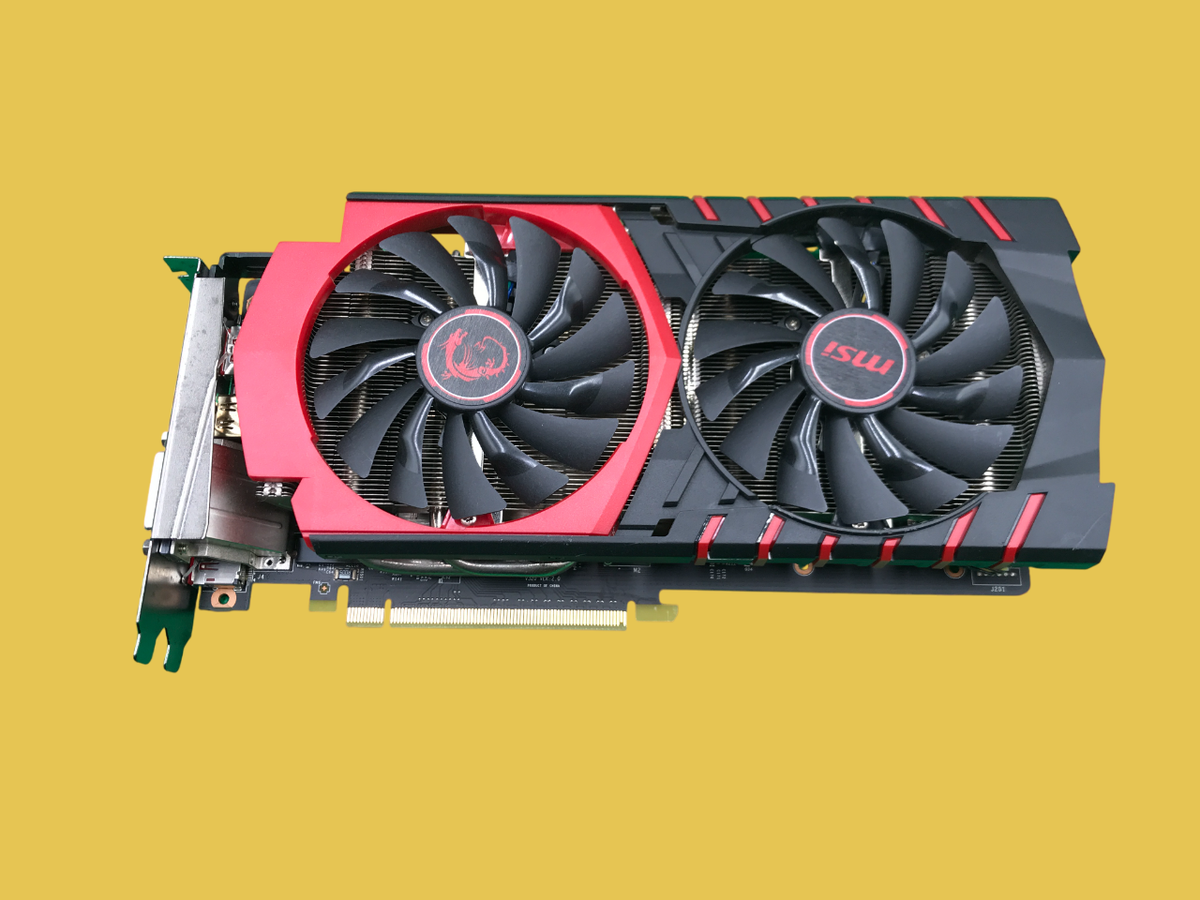 MSI NVIDIA GeForce GTX 960 Graphics Card (GTX 960 GAMING 2G) 2GB GDDR5, Used