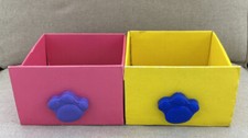 2 PULL DRAWERS for Build A Bear Beararmoire Fashion Case Closet Wardrobe Armoire