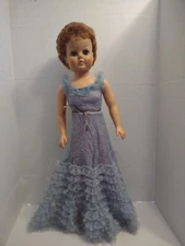 Vintage 1950's A-E 251 Allied Eastern Rubber/Vinyl Fashion Doll 30" Z9 Back 4