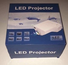 Amcctvshop High Quality Portable Mini 1080p Hd Multimedia LED Projector