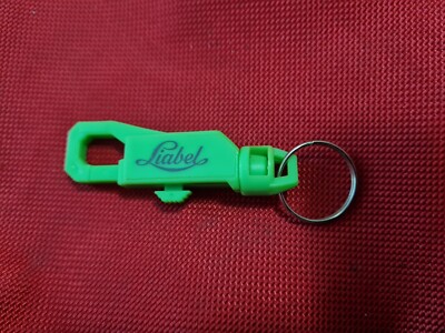 Liabel VINTAGE 80s Promo Plastic Carabiner Keychain
