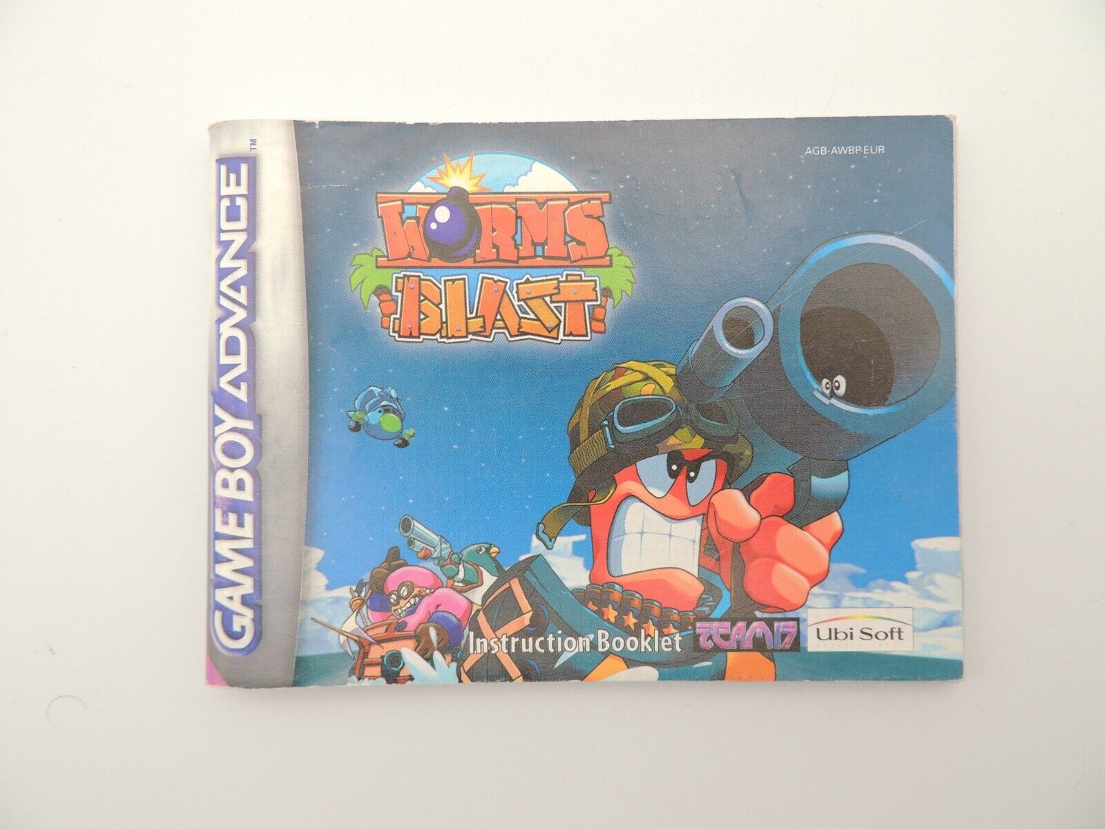 Nintendo Game Boy Advance - GBA - Notice Worms Blast - EUR