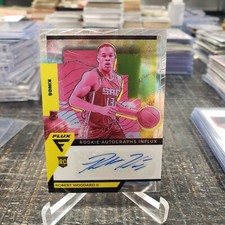 2020-21 Panini Flux Rookie Autographs Robert Woodard II Auto Rc # RWD