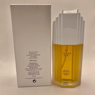 GUCCI No 3 By GUCCI EDT For Women Spray 120 ml / 4 oz RARE VINTAGE