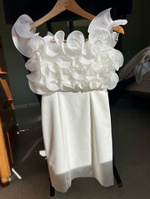 Zara Pleated Ruffle Mini Dress