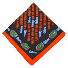 FLORIDA GATORS Mens Handkerchief Silk Pocket Square Scarf Hanky 20" RALPH MARLIN