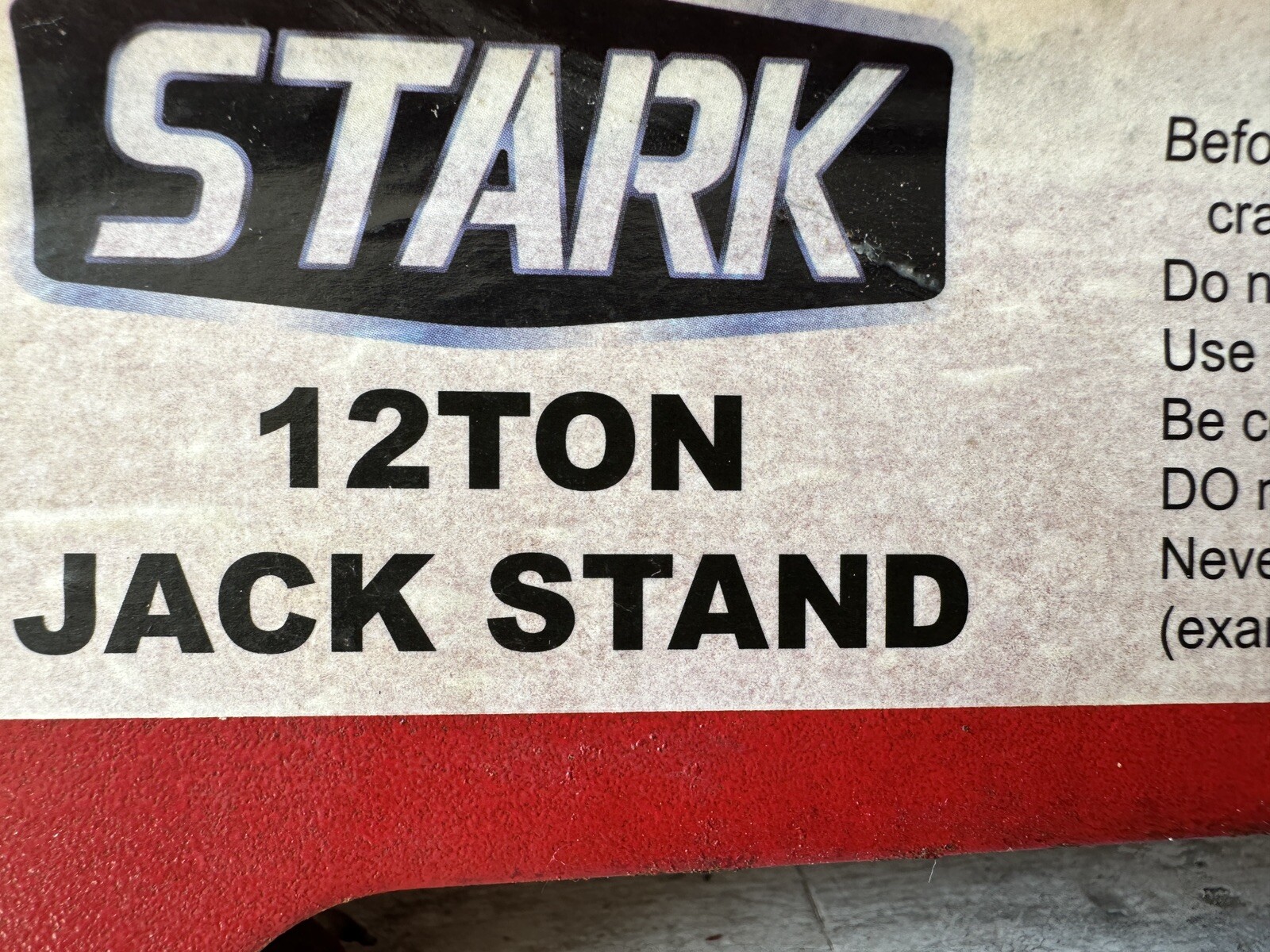 Stark Heavy Duty Jack Stands eBay