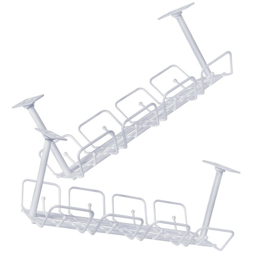 2 Pcs Rack Di Conservazione Del Filo Organizer Sotto La Scrivania