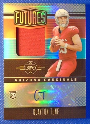 2023 Legacy Clayton Tune Futures RPA Auto /249 FAPS-37 - Arizona Cardinals
