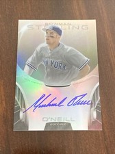Michael O'Neill YANKEES 2013 Bowman Sterling AUTOGRAPH RC ROOKIE Refractor /150