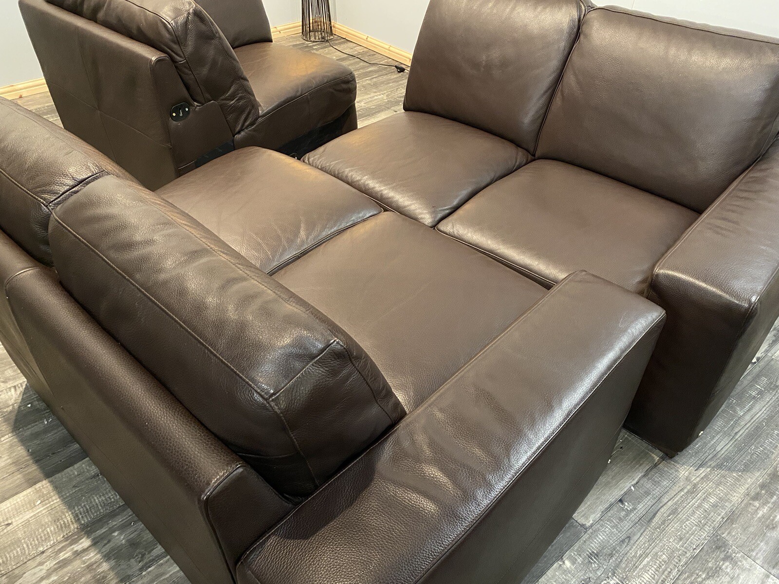 Natuzzi Corner Sofa Top Grade Italian Leather 🇮🇹 Possible Delivery 🚚 eBay