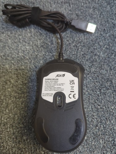 ADX FIREPOWER ADV.23 RGB OPTICAL GAMING MOUSE ADXCOM223 - Picture 3 of 3