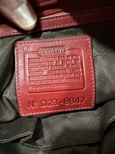 vintage Coach Legacy Market Tote-Model No. D23-9847. - Picture 14 of 24
