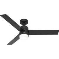 132Cm Deckenventilator Mit Licht Greenville Schwarz DeckenlüFter Fernbedienung