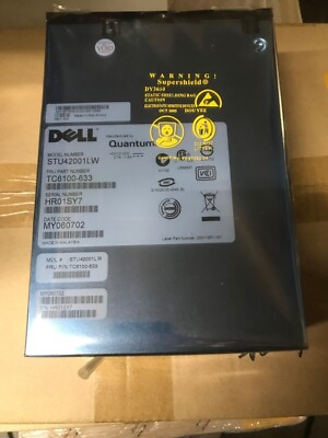 Dell STU42001LW 100/200GB LTO-1 SCSI Tape Drive P7818