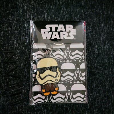 New Bape Star Wars First Order Mask Keychain, Baby Milo, In Sealed Packaging.  