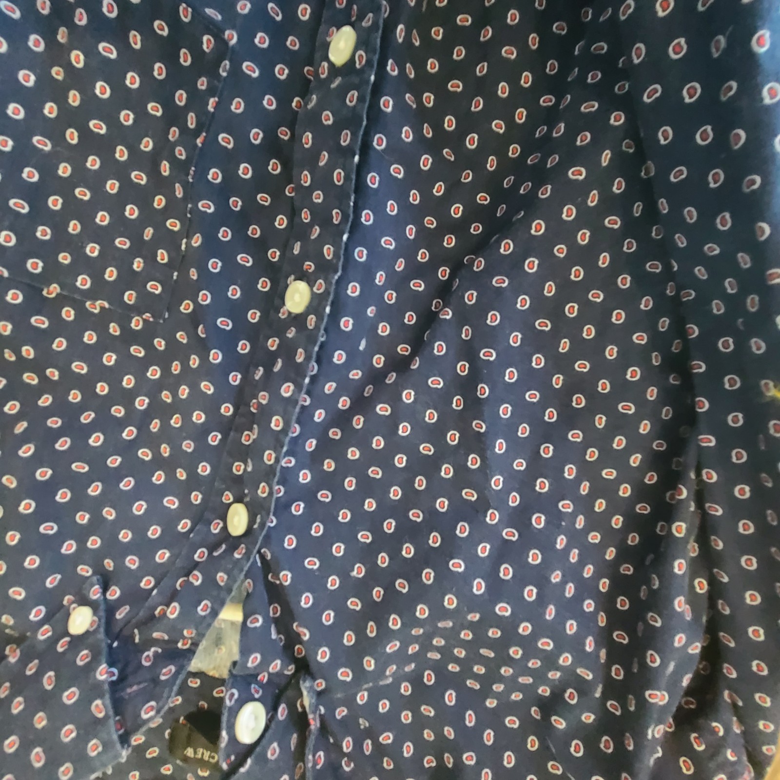 J Crew Paisley Pattern Button Down Slim Men's Lar… - image 2