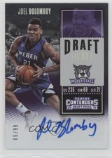 2016 Panini Contenders Draft Picks College Ticket 65/99 Joel Bolomboy Auto 1e5