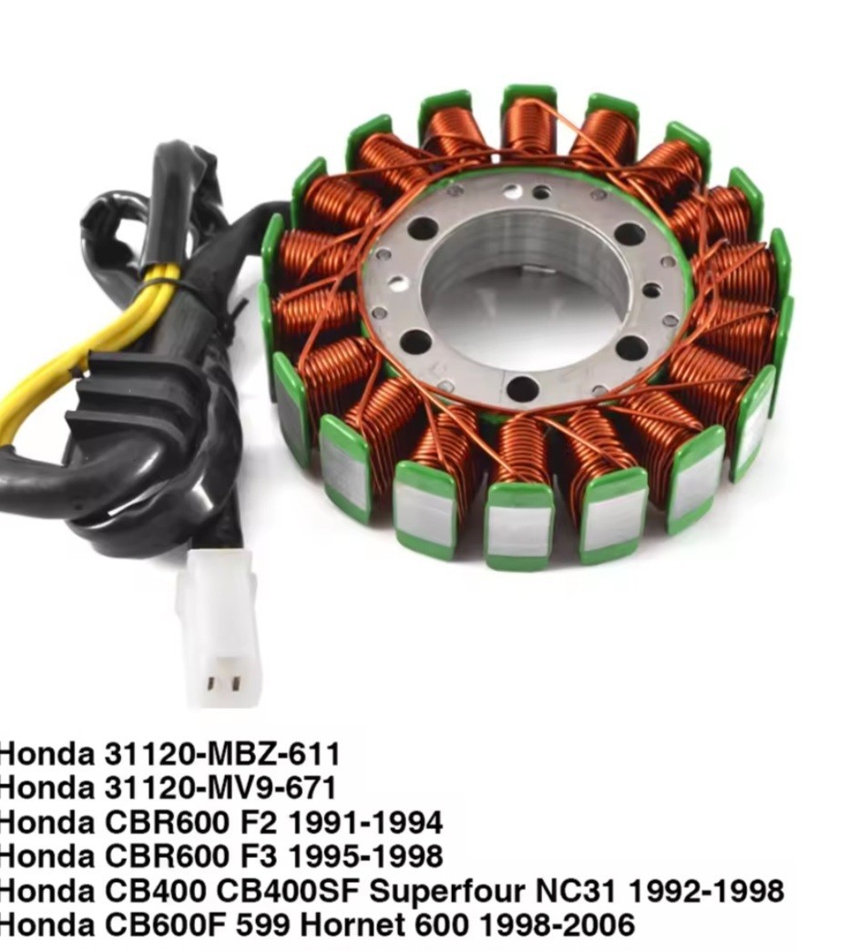 Stator Honda Hornet 600 pour rouler au quotidien en CB 600 F de 1998-2006