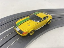 Vintage Aurora AFX G Plus Yellow Ferrari Daytona Coupe Slot Car - Nice  Running