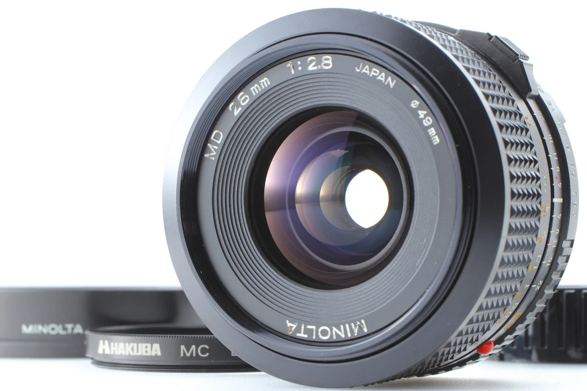 ミノルタ NEW MD 28mm f/2.8 Minolta MD f/2.8 Camera Lenses 28mm Focal for sale | eBay