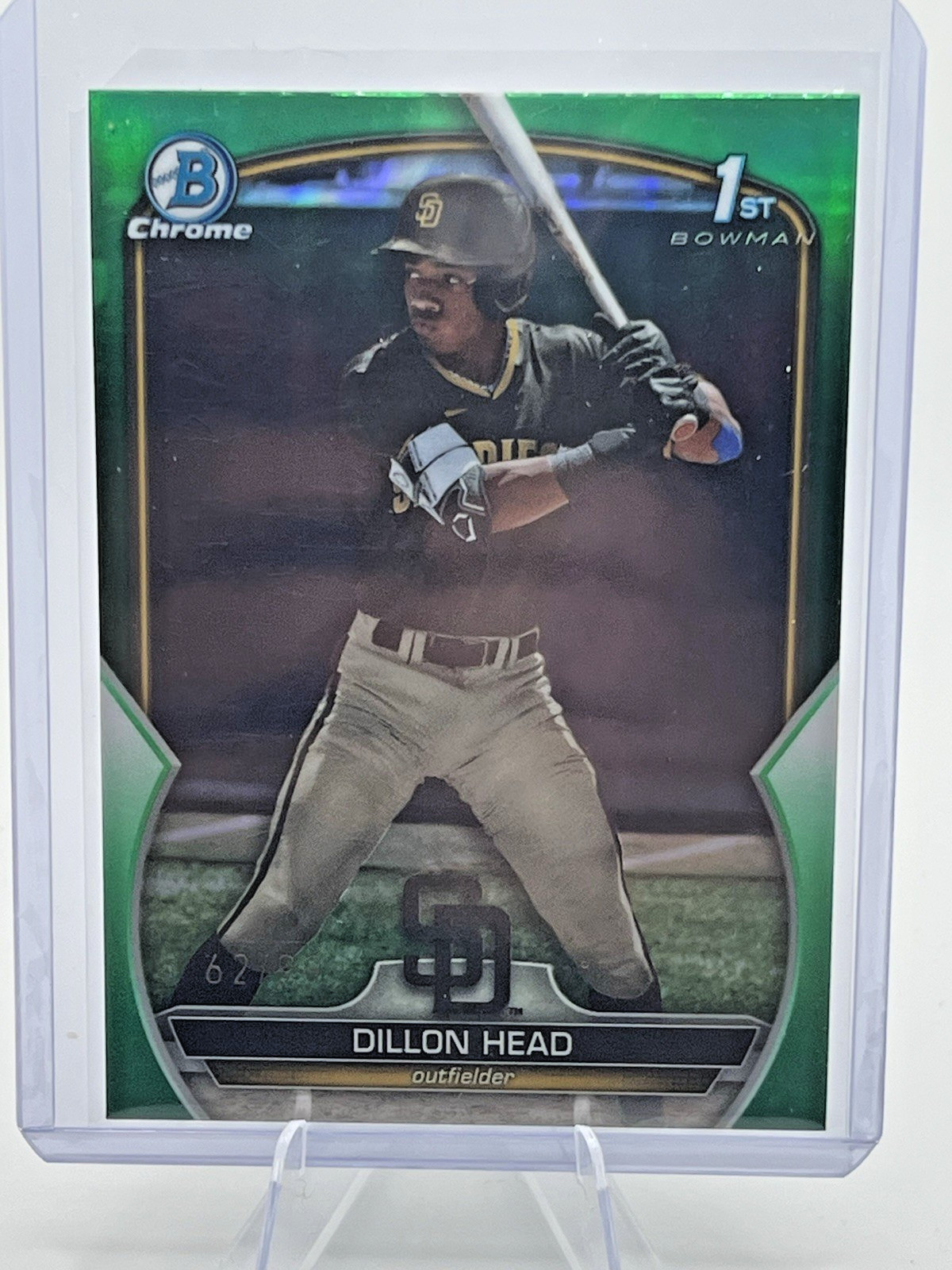 2023 Bowman Draft - Chrome Dillon Head #BDC-7 Green Refractor /99 (RC)