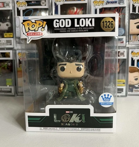 Funko God Loki #1326 Marvel Loki Season 2 Exclusive Pop! Deluxe Vinyl Figure