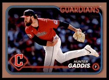 2024 Topps Update #US211 Hunter Gaddis Gold #/2024
