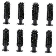 8pcs Plastic Foosball Handles Table Football Grip Part Replacements Foosball