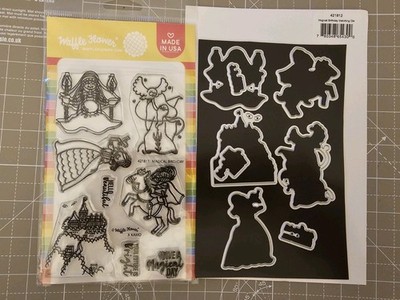 Waffelblume magisch Geburtstag Clear Stamp & passendes Stanzenset