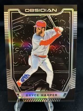 Bryce Harper 2019 Panini Obsidian Baseball Silver Prizm #5 🔥 Philadelphia 🔥