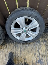 SKODA YETI ALLOY WHEEL 17" Full Size Spare Tyre 225/50/17 Dolomite Tdi Dsg 4x4