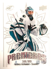 24 25 UPPER DECK ICE PREMIERES GEORGI ROMANOV /999