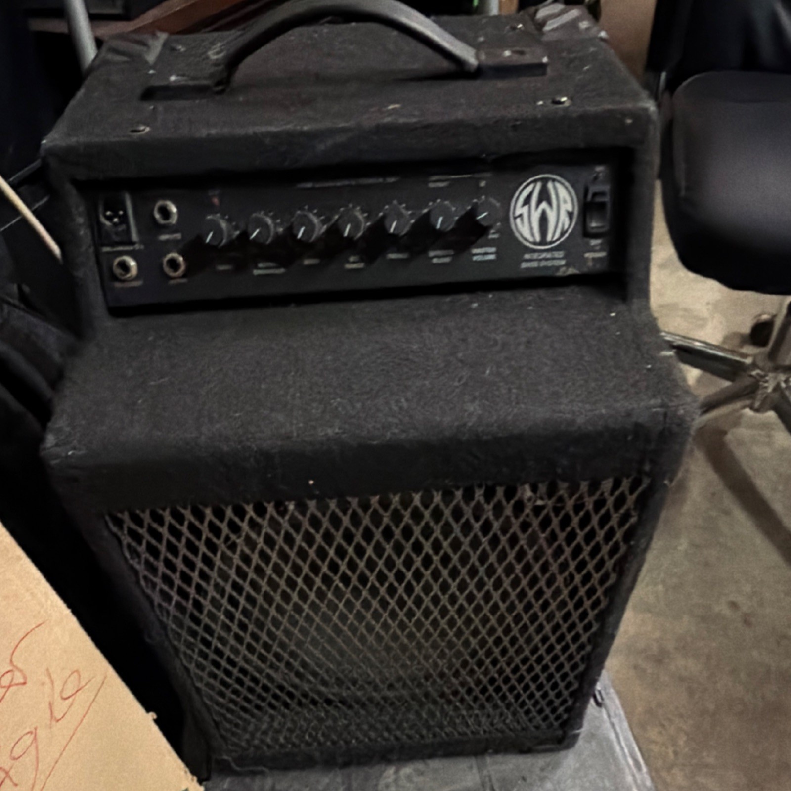 SWR Integrated Bass System Combo Bass Amplifier 360W Solid State 1-Ch