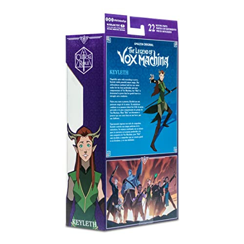 7 Inch Keyleth Action Figure The Legend of Vox Machina McFarlane Toys